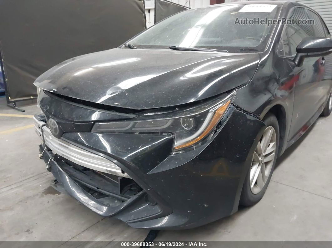 2019 Toyota Corolla Se Black vin: JTNK4RBE1K3044127