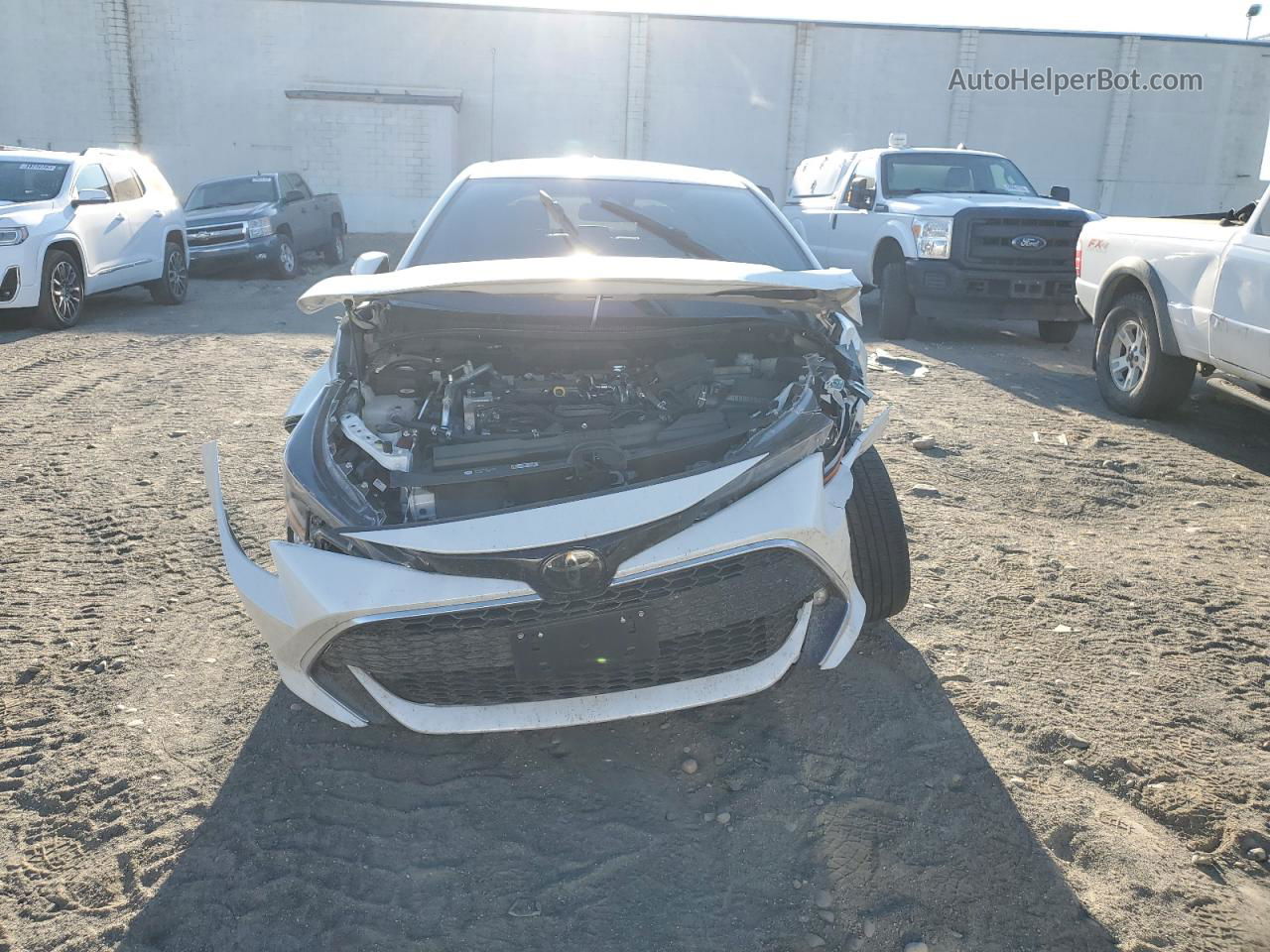 2019 Toyota Corolla Se Белый vin: JTNK4RBE1K3062806