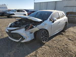 2019 Toyota Corolla Se White vin: JTNK4RBE1K3062806