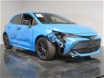 2019 Toyota Corolla Se Blue vin: JTNK4RBE2K3017843
