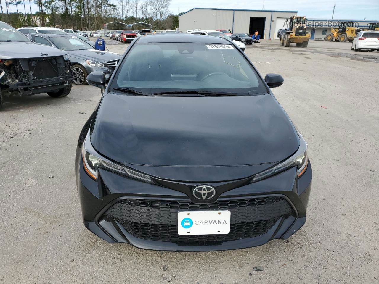 2019 Toyota Corolla Se Black vin: JTNK4RBE2K3040586