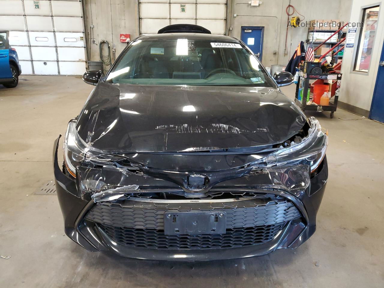 2019 Toyota Corolla Se Black vin: JTNK4RBE2K3056805