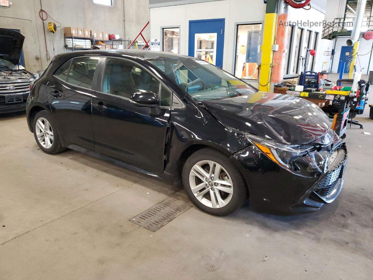 2019 Toyota Corolla Se Black vin: JTNK4RBE2K3056805