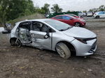 2019 Toyota Corolla Se Silver vin: JTNK4RBE3K3012294