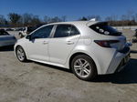 2019 Toyota Corolla Se White vin: JTNK4RBE3K3019374