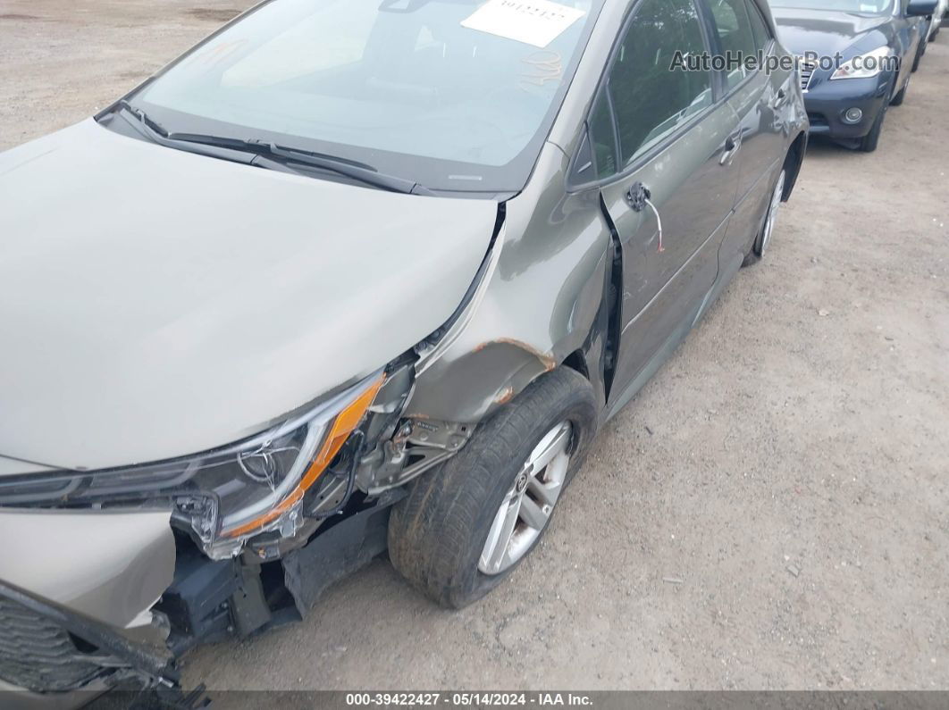 2019 Toyota Corolla Se Pewter vin: JTNK4RBE3K3032478