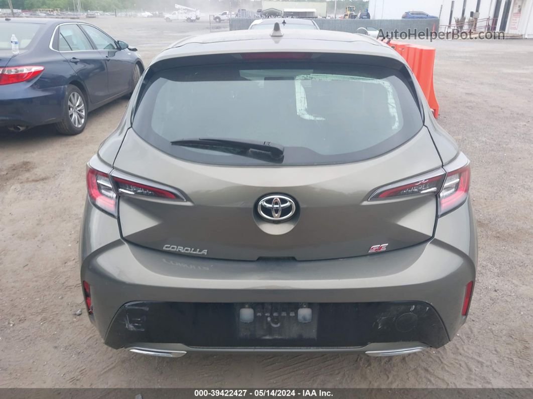 2019 Toyota Corolla Se Pewter vin: JTNK4RBE3K3032478