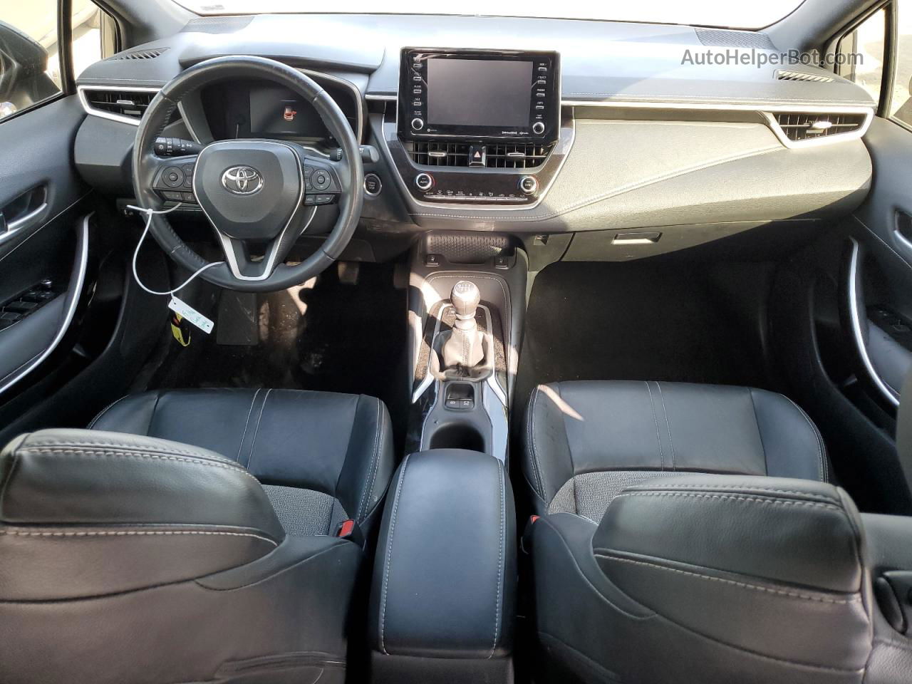 2019 Toyota Corolla Se Серый vin: JTNK4RBE3K3046123