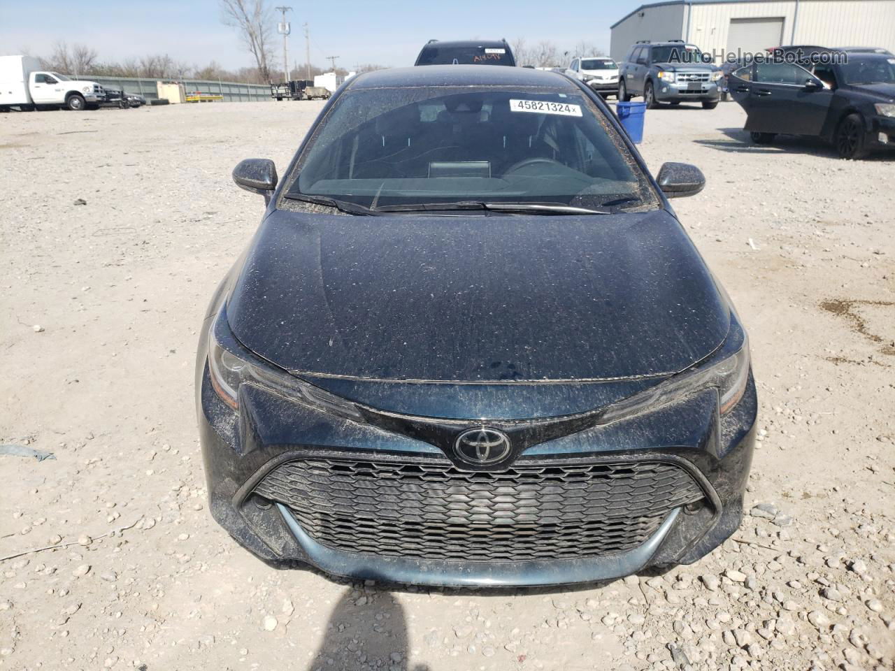 2019 Toyota Corolla Se Black vin: JTNK4RBE3K3068512