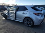 2019 Toyota Corolla Se Silver vin: JTNK4RBE4K3038077