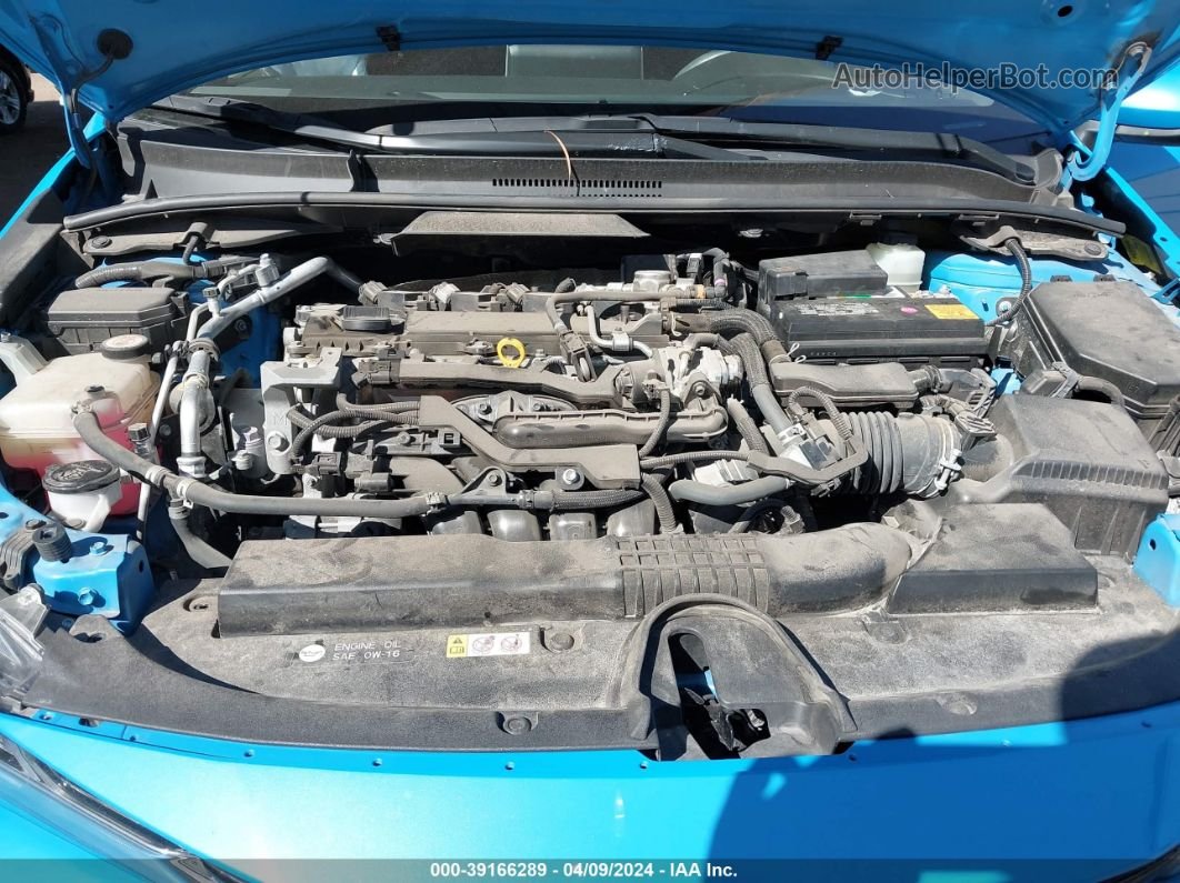 2019 Toyota Corolla Se Синий vin: JTNK4RBE4K3062685