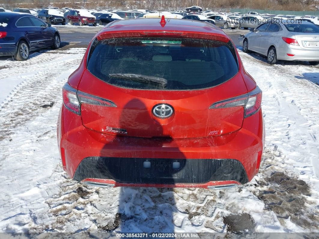 2019 Toyota Corolla Se Red vin: JTNK4RBE5K3023491