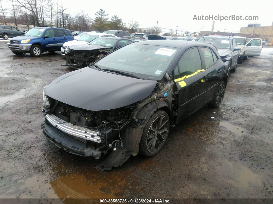 2019 Toyota Corolla Xse Black vin: JTNK4RBE6K3018963