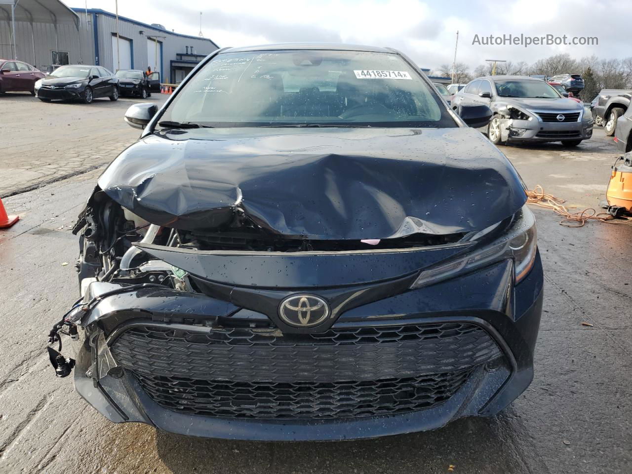 2019 Toyota Corolla Se Black vin: JTNK4RBE6K3019563