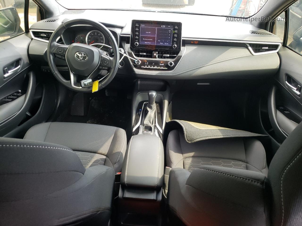 2019 Toyota Corolla Se Black vin: JTNK4RBE6K3062929