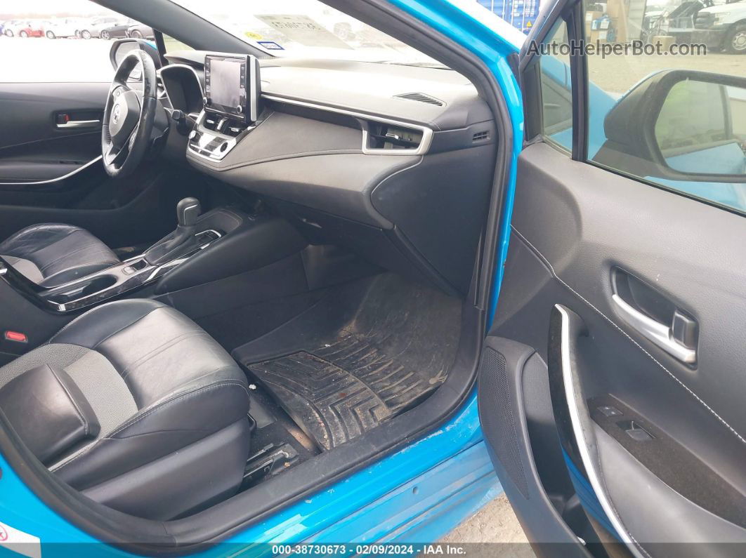 2019 Toyota Corolla Xse Blue vin: JTNK4RBE6K3064079