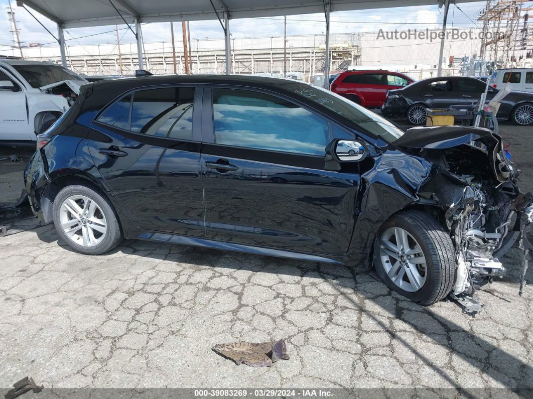 2019 Toyota Corolla Se Black vin: JTNK4RBE6K3067550