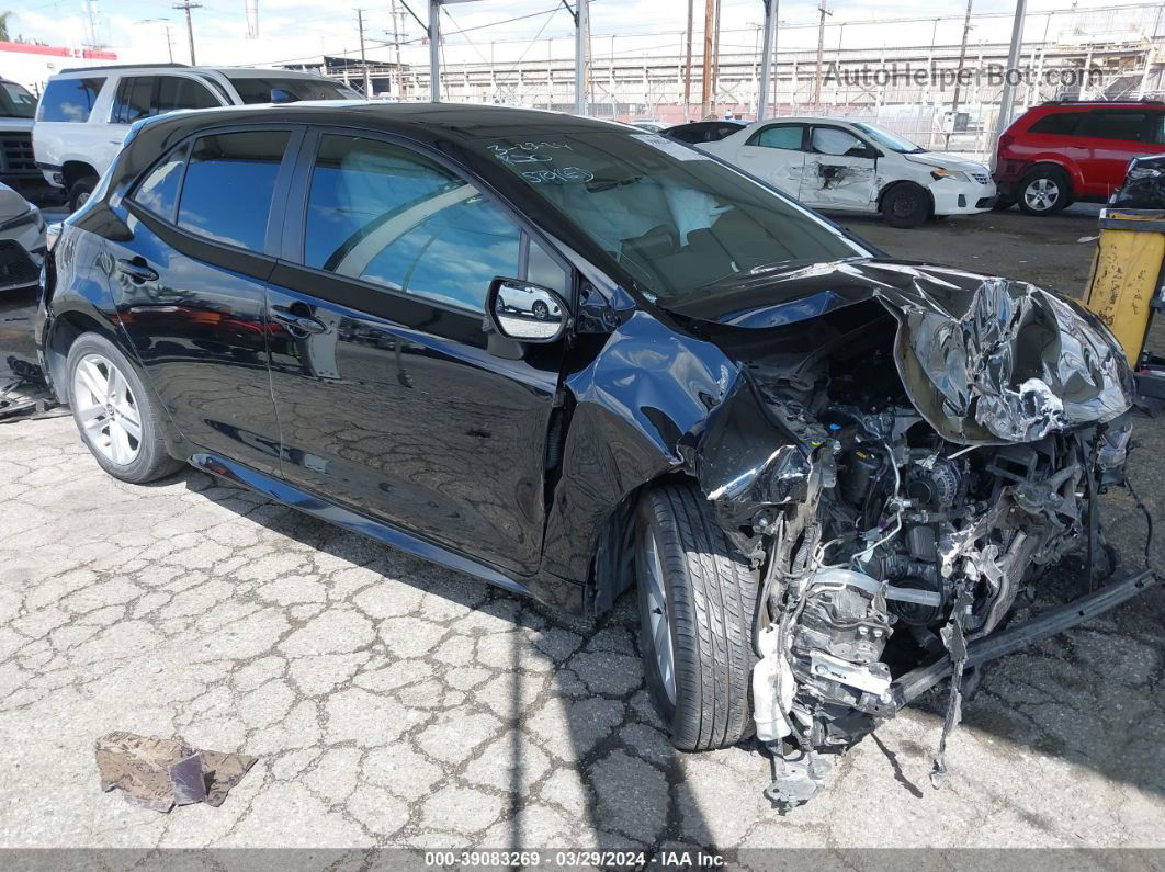 2019 Toyota Corolla Se Black vin: JTNK4RBE6K3067550