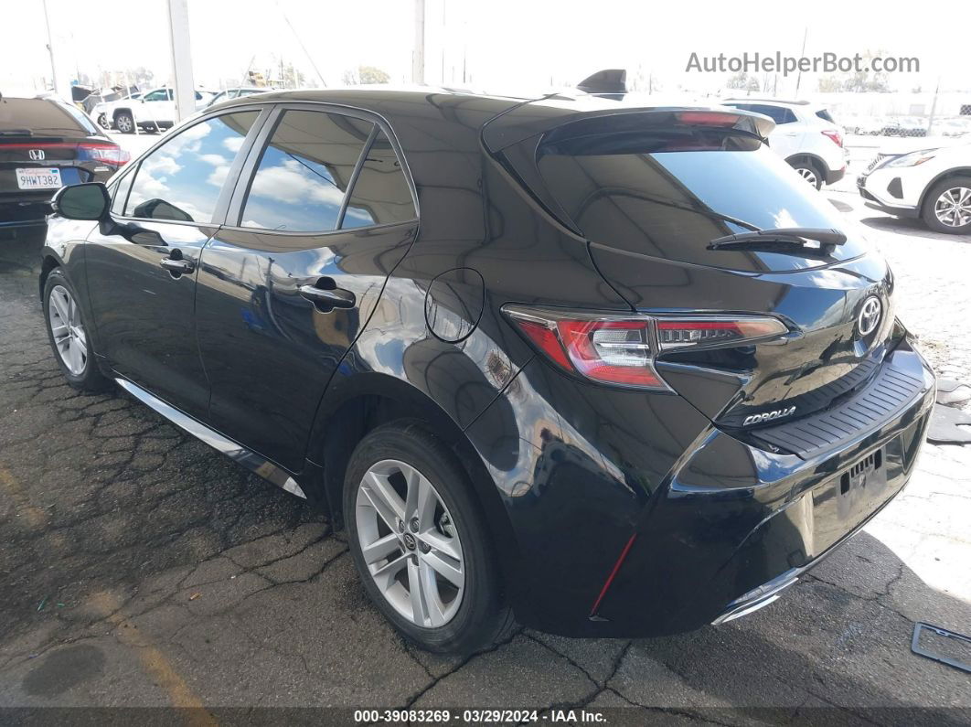 2019 Toyota Corolla Se Black vin: JTNK4RBE6K3067550