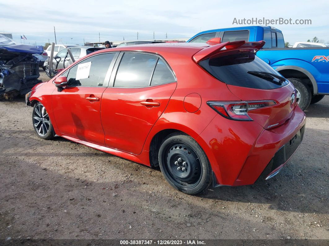 2019 Toyota Corolla Xse Orange vin: JTNK4RBE6K3069718