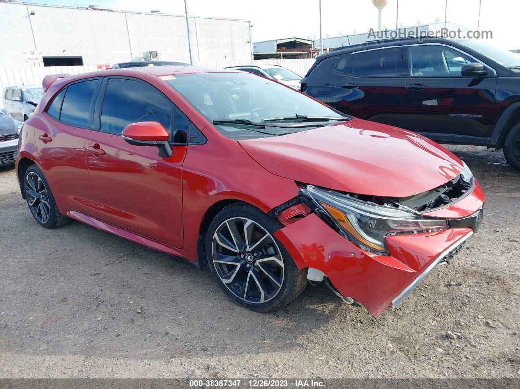 2019 Toyota Corolla Xse Orange vin: JTNK4RBE6K3069718