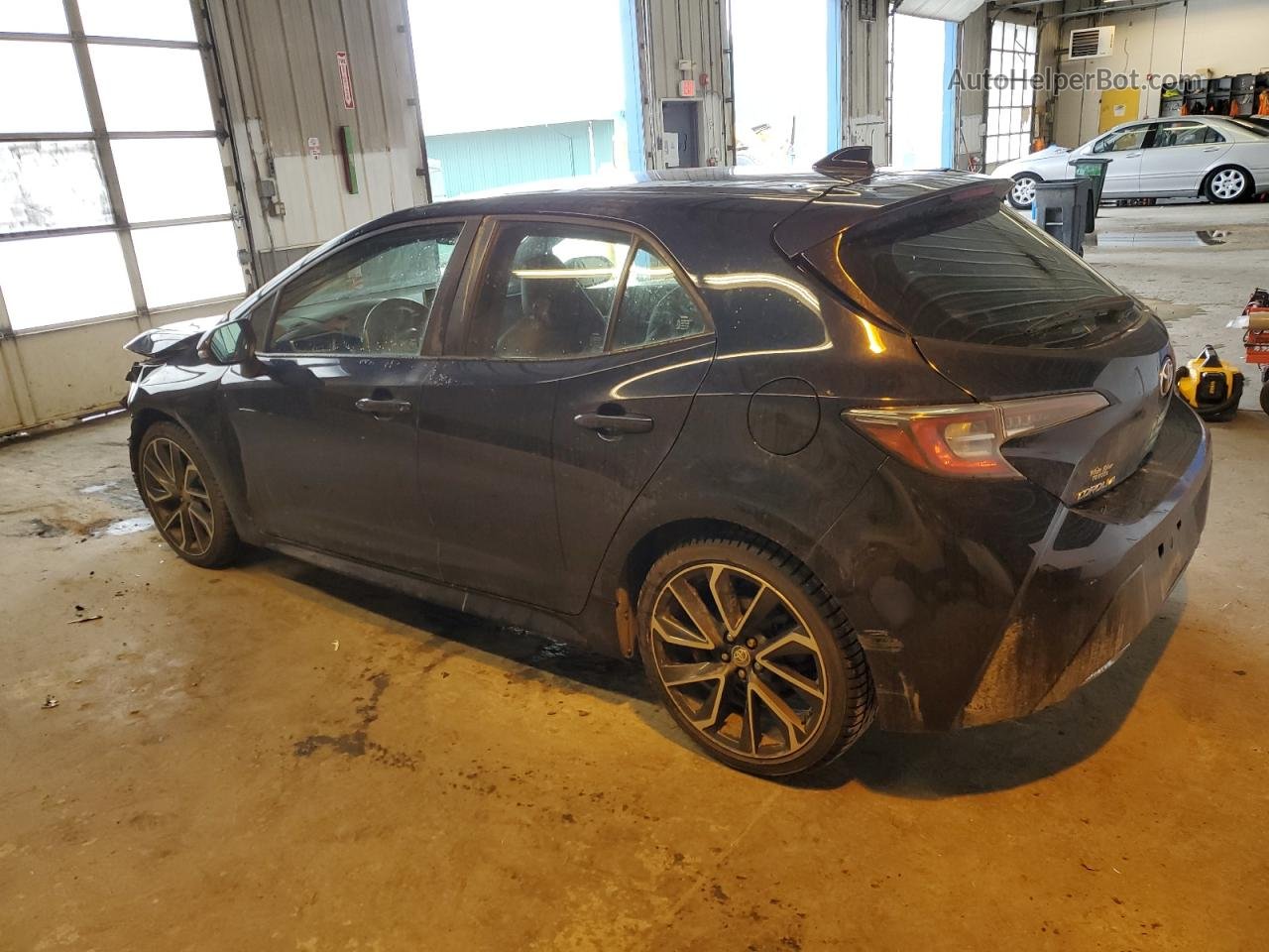 2019 Toyota Corolla Se Синий vin: JTNK4RBE7K3026585