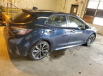 2019 Toyota Corolla Se Blue vin: JTNK4RBE7K3026585