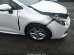 2019 Toyota Corolla Se White vin: JTNK4RBE8K3028894