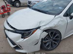 2019 Toyota Corolla Xse White vin: JTNK4RBE8K3045002