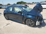 2019 Toyota Corolla Se Blue vin: JTNK4RBE8K3052869