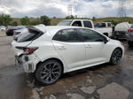 2019 Toyota Corolla Se White vin: JTNK4RBE8K3071650