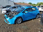 2019 Toyota Corolla Se Blue vin: JTNK4RBE9K3037295