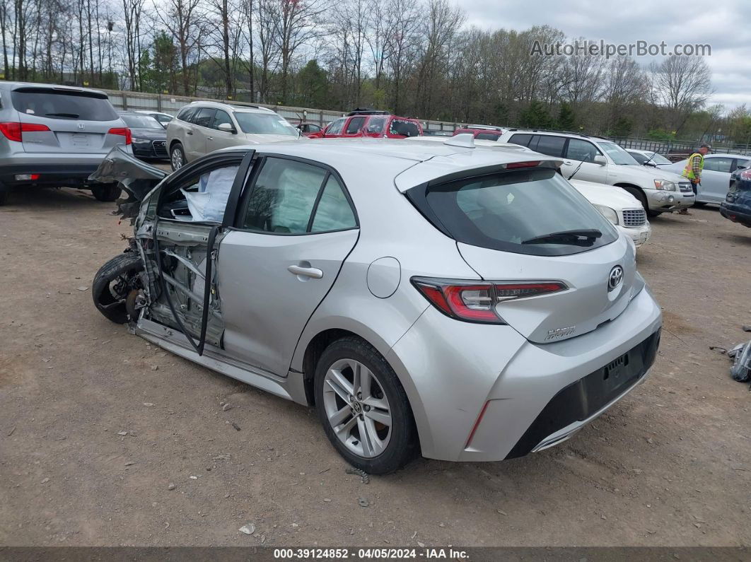2019 Toyota Corolla Se Gray vin: JTNK4RBE9K3048975