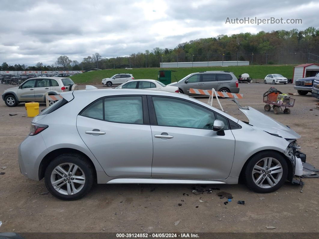 2019 Toyota Corolla Se Gray vin: JTNK4RBE9K3048975