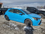 2019 Toyota Corolla Se Blue vin: JTNK4RBEXK3021168