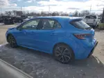 2019 Toyota Corolla Se Синий vin: JTNK4RBEXK3021168