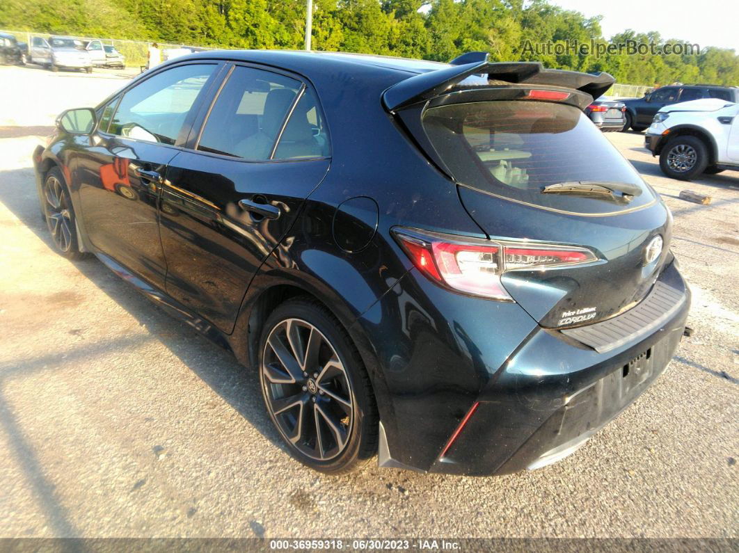 2019 Toyota Corolla Xse Black vin: JTNK4RBEXK3032901