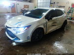 2019 Toyota Corolla Hatchback Se/xse White vin: JTNK4RBEXK3036785