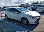 2019 Toyota Corolla Se White vin: JTNK4RBEXK3046300