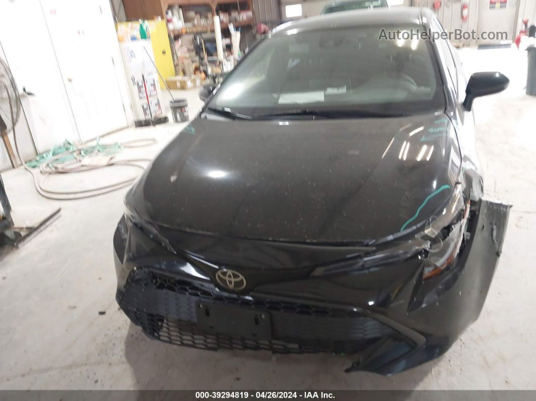 2019 Toyota Corolla Se Black vin: JTNK4RBEXK3048113