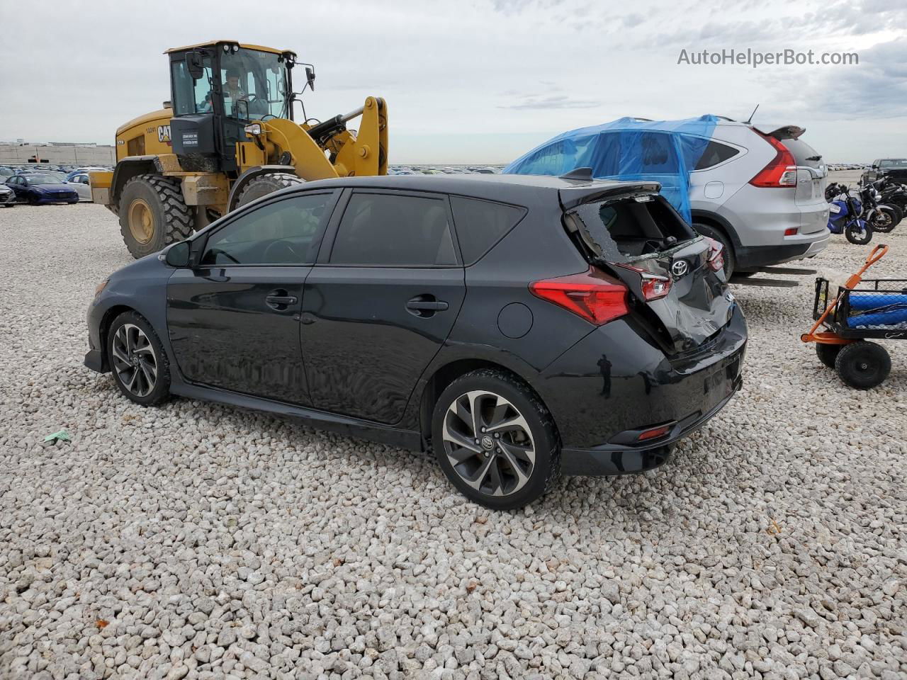 2017 Toyota Corolla Im  Black vin: JTNKARJE2HJ536793