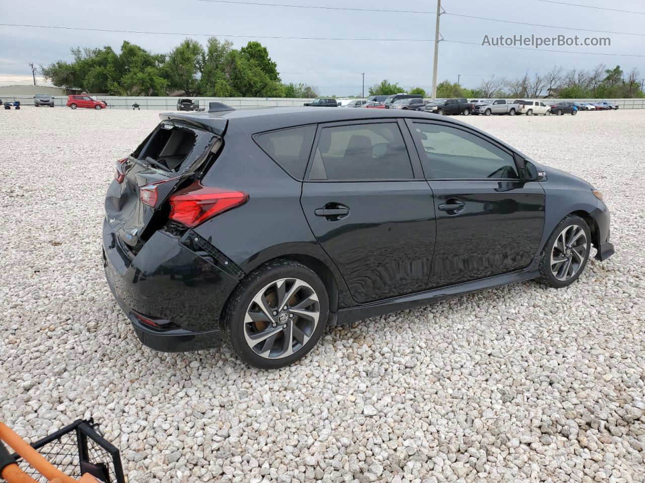 2017 Toyota Corolla Im  Black vin: JTNKARJE2HJ536793