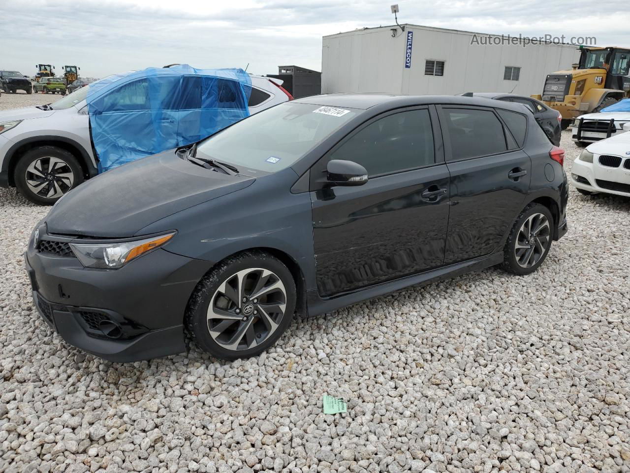 2017 Toyota Corolla Im  Black vin: JTNKARJE2HJ536793