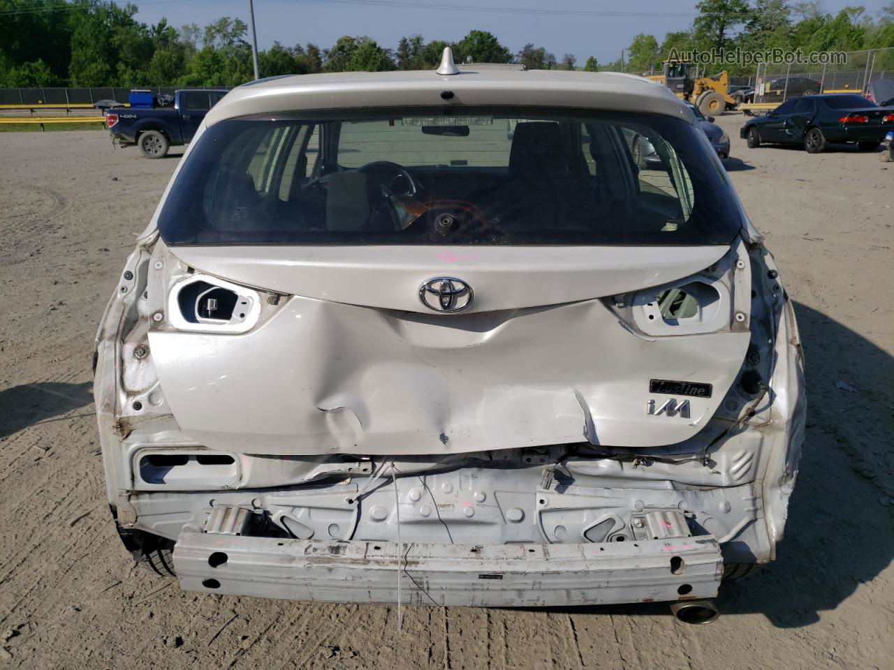 2017 Toyota Corolla Im  White vin: JTNKARJE4HJ536407