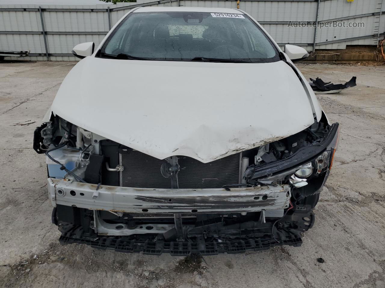 2017 Toyota Corolla Im  White vin: JTNKARJE5HJ529952