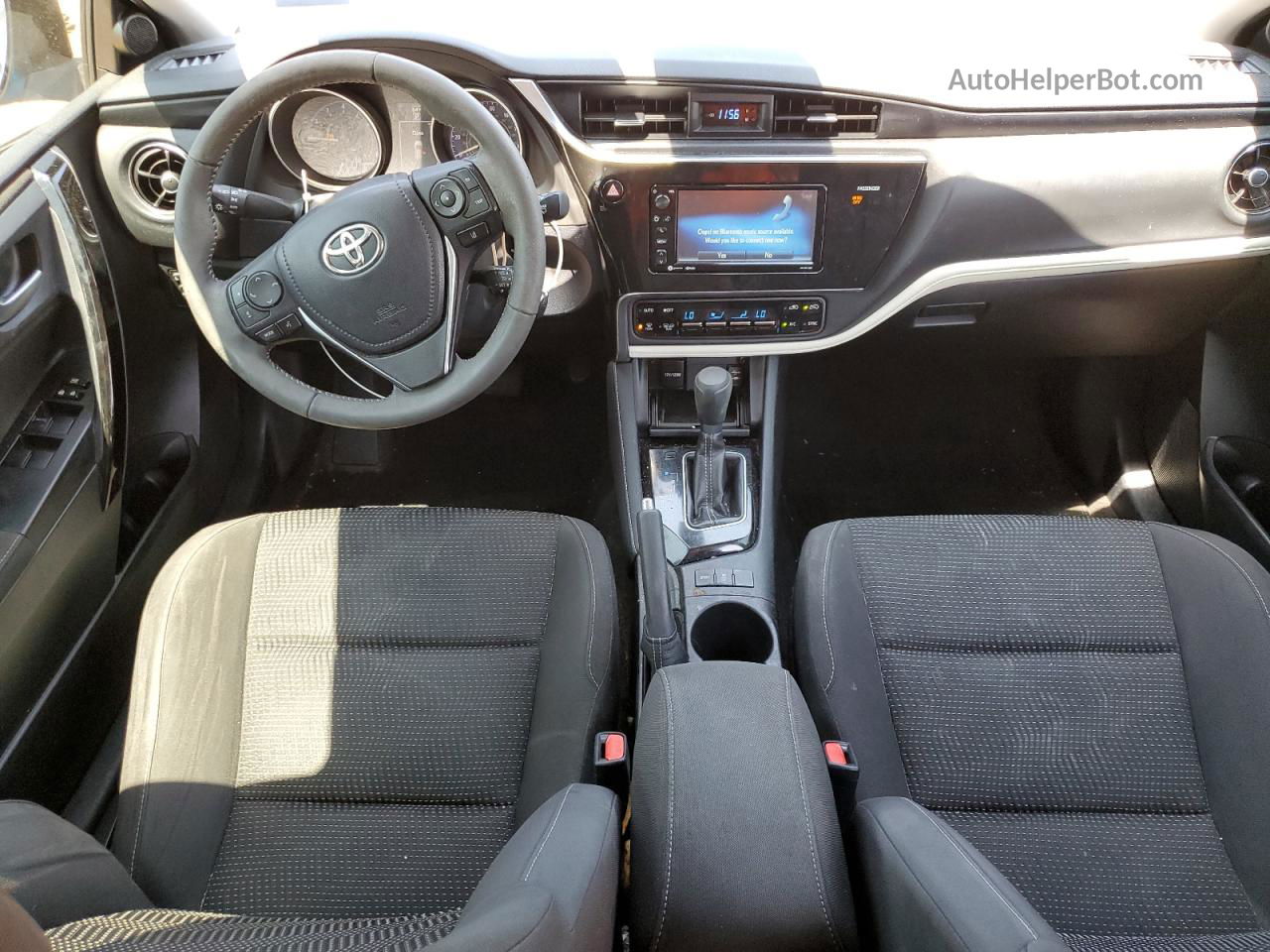 2017 Toyota Corolla Im  Blue vin: JTNKARJE5HJ533144