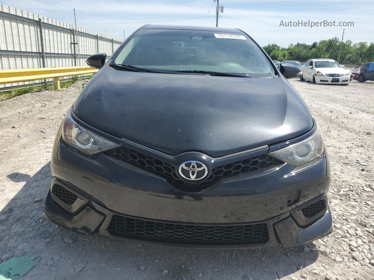 2017 Toyota Corolla Im  Black vin: JTNKARJE5HJ542765