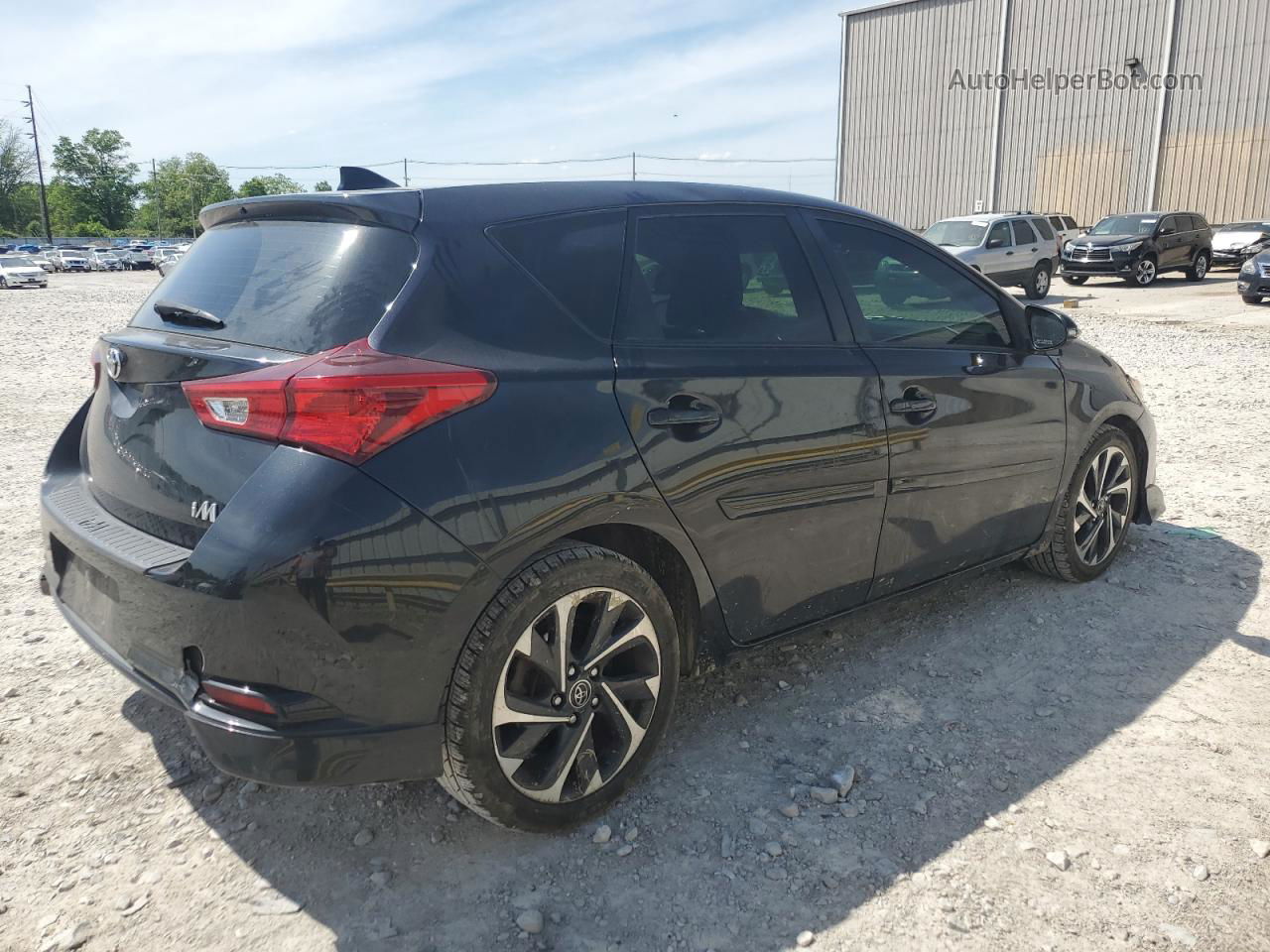 2017 Toyota Corolla Im  Black vin: JTNKARJE5HJ542765