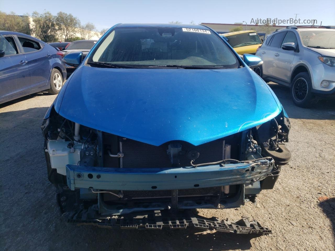 2017 Toyota Corolla Im  Синий vin: JTNKARJE6HJ523884