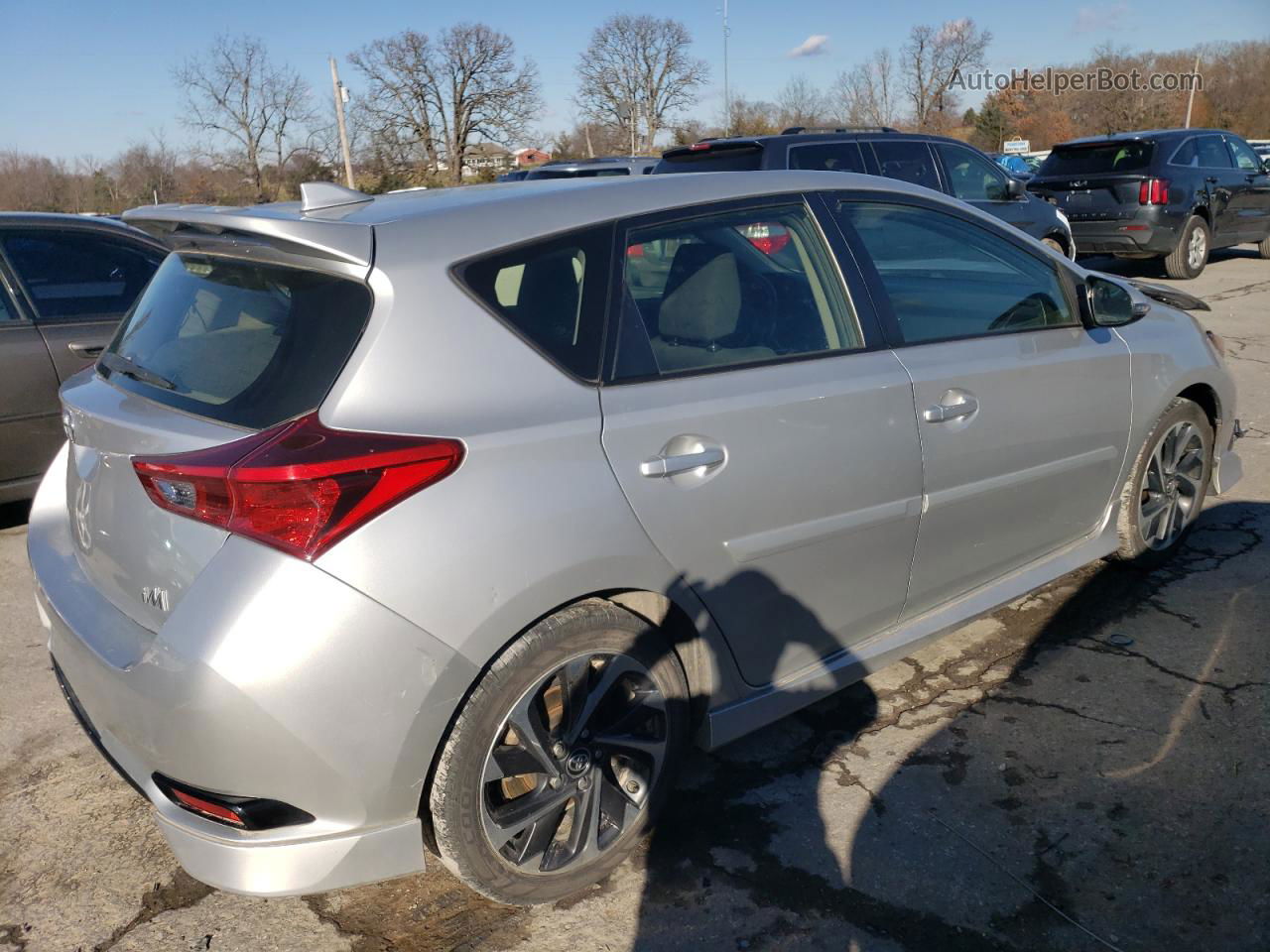 2017 Toyota Corolla Im  Silver vin: JTNKARJE6HJ534464